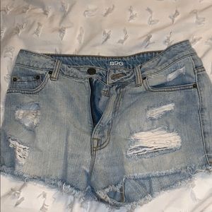 BDG denim shorts